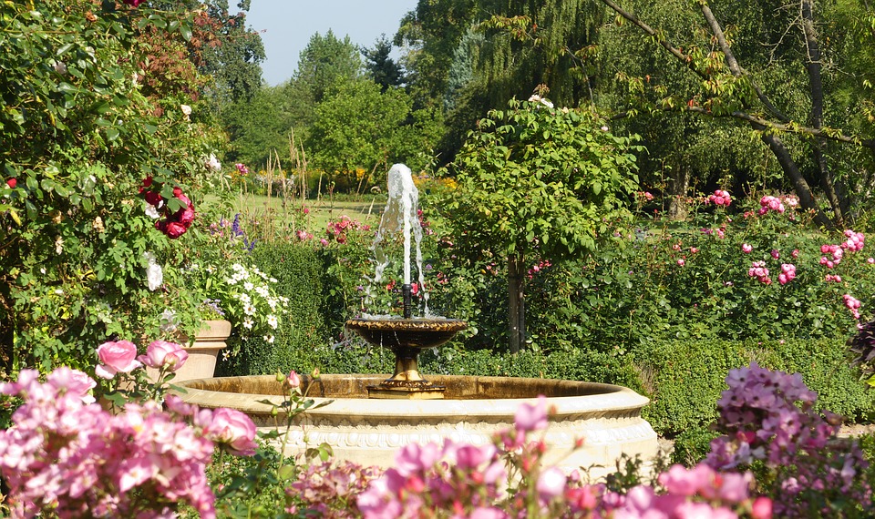 fontaine jardin