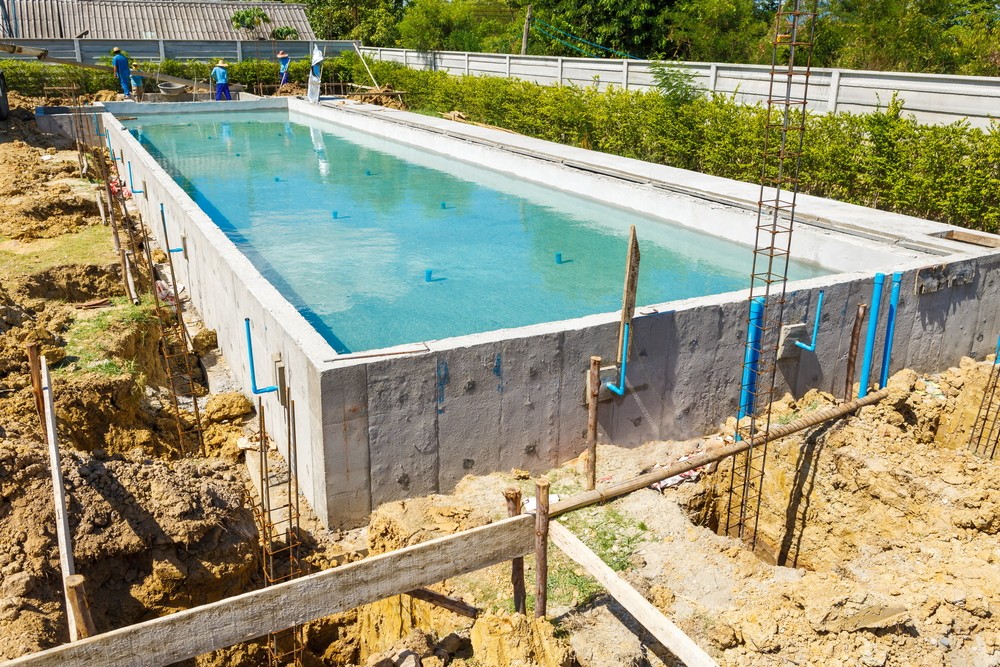 construire piscine